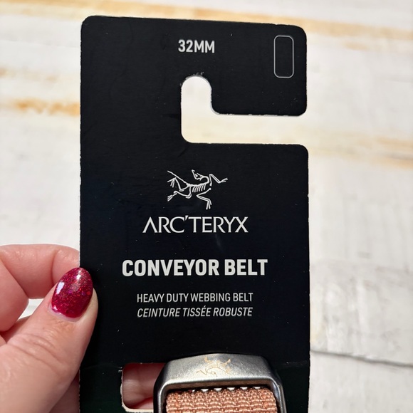 Arc’teryx Conveyor Belt 32 mm NWT size Small in Nutmeg Heavy Duty Webbing Belt - Picture 2 of 7